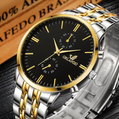 Reloj de Negocios para Hombre con Banda de Acero Aleado - Elegancia Profesional - Image 8