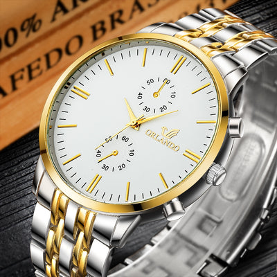 Reloj de Negocios para Hombre con Banda de Acero Aleado - Elegancia Profesional - Image 9