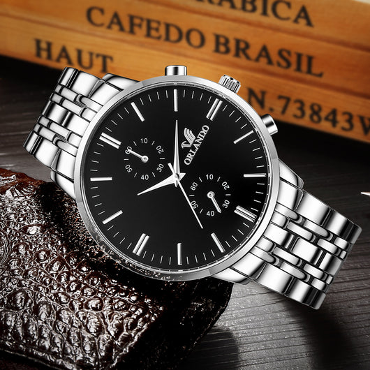 Reloj de Negocios para Hombre con Banda de Acero Aleado - Elegancia Profesional - Image 16