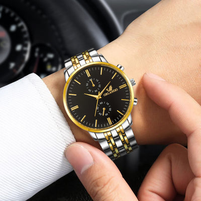 Reloj de Negocios para Hombre con Banda de Acero Aleado - Elegancia Profesional - Image 28