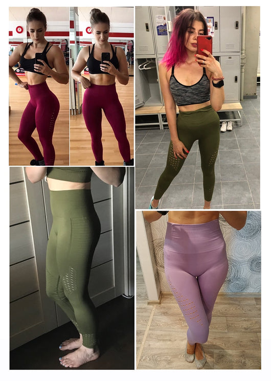 Pantalones de Yoga Mesh Nine - Comodidad y Estilo - Image 15