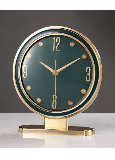 Reloj de Escritorio con Diseño de Cuero Moderno - Image 15
