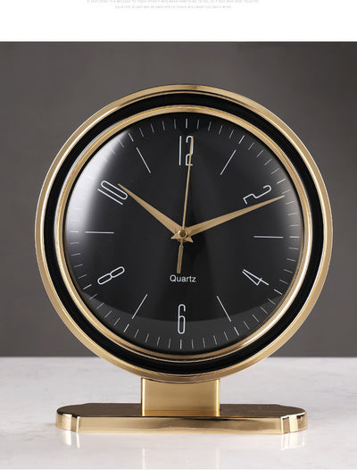 Reloj de Escritorio con Diseño de Cuero Moderno - Image 16