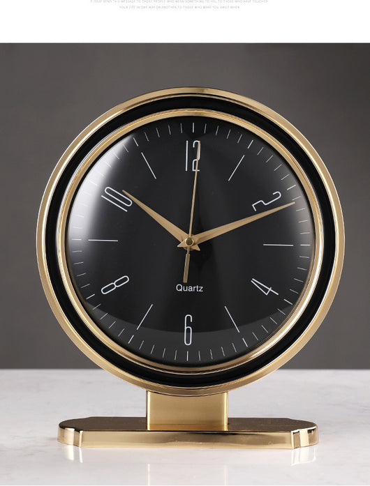 Reloj de Escritorio con Diseño de Cuero Moderno - Image 16