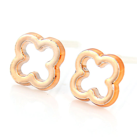 Set de Aretes Dorados y Plateados con Diseño Geométrico y Moño - Pendientes de Moda Coreana - Image 17