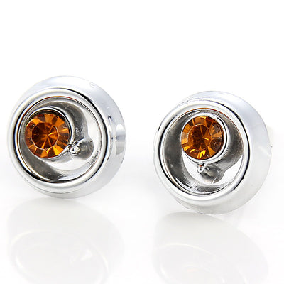 Set de Aretes Dorados y Plateados con Diseño Geométrico y Moño - Pendientes de Moda Coreana - Image 21