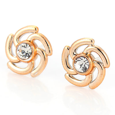 Set de Aretes Dorados y Plateados con Diseño Geométrico y Moño - Pendientes de Moda Coreana - Image 26