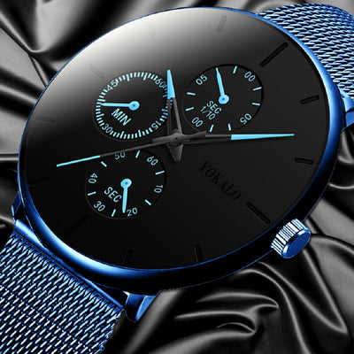 Reloj Elegante para Hombre con Malla Ultra Fina - Image 6
