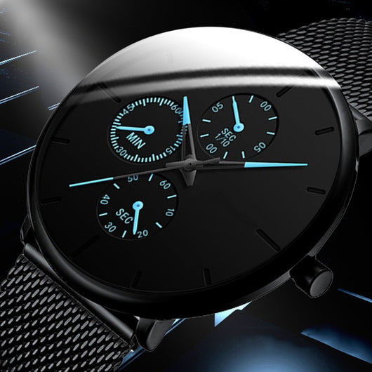 Reloj Elegante para Hombre con Malla Ultra Fina - Image 7