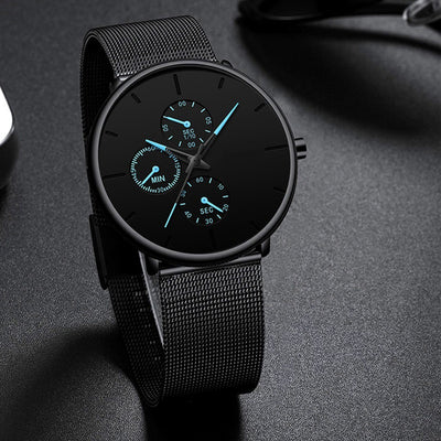 Reloj Elegante para Hombre con Malla Ultra Fina - Image 14