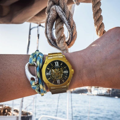 Reloj Mecánico Hueco para Hombre con Diseño Transparente - Image 13