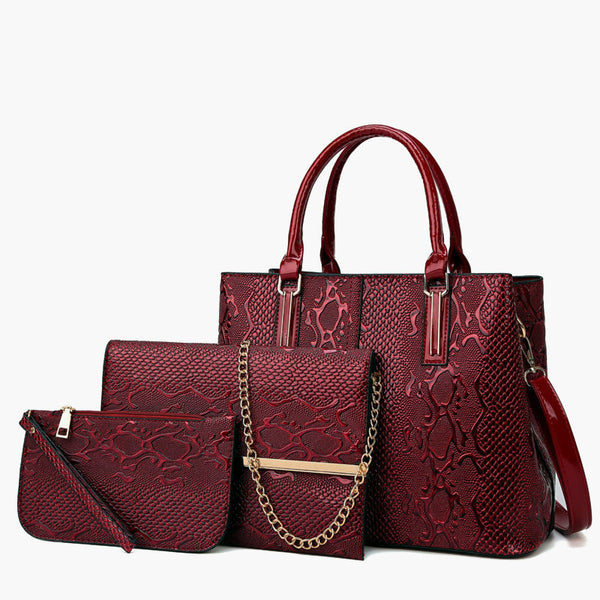 Juego de 3 Bolsas Coordinadas Madre e Hijo