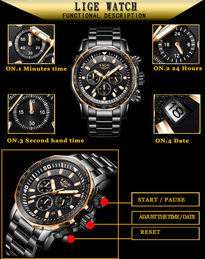 Reloj Inteligente Resistente al Agua Multifuncional - Image 6