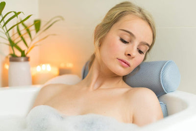 Almohada de Baño con 6 Ventosas y Malla 3D - Image 17