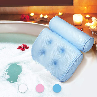 Almohada de Baño con 6 Ventosas y Malla 3D - Image 20