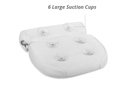 Almohada de Baño con 6 Ventosas y Malla 3D - Image 29