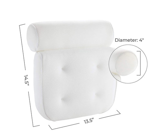Almohada de Baño con 6 Ventosas y Malla 3D - Image 30
