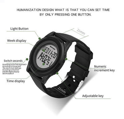 Reloj Electrónico Resistente al Agua - Image 9