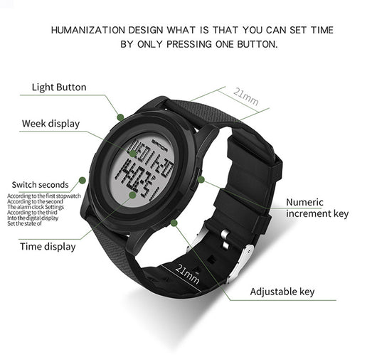 Reloj Electrónico Resistente al Agua - Image 9