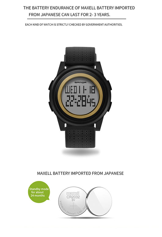 Reloj Electrónico Resistente al Agua - Image 10