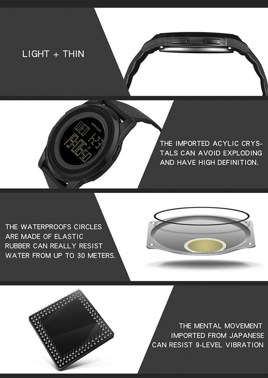Reloj Electrónico Resistente al Agua - Image 20