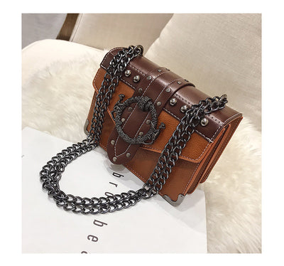 Bolso de Hombro Vintage con Tachuelas - Image 45