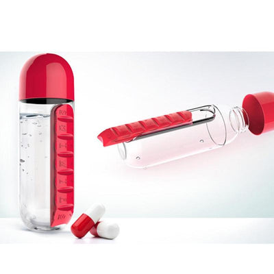 Botella Térmica Portátil con Compartimento para Medicinas - 7 Días - Image 19
