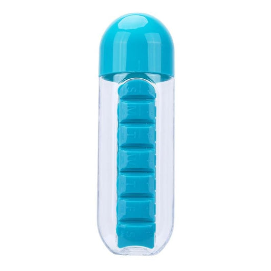 Botella Térmica Portátil con Compartimento para Medicinas - 7 Días - Image 24