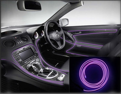 Tira LED Neon para Auto y Bicicleta - Luz Decorativa 12V Impermeable USB - Image 28