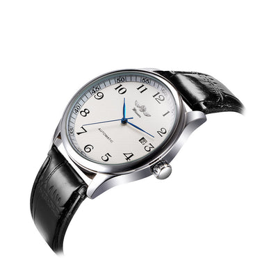 Reloj Mecánico Automático Minimalista de Cuero para Hombre - Image 7