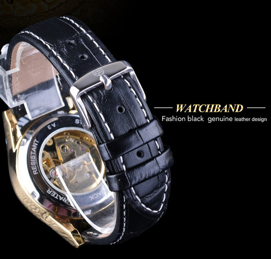 Reloj Dragón Mecánico Hueco - Estilo Casual Fashion - Image 11