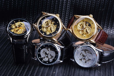 Reloj Dragón Mecánico Hueco - Estilo Casual Fashion - Image 12