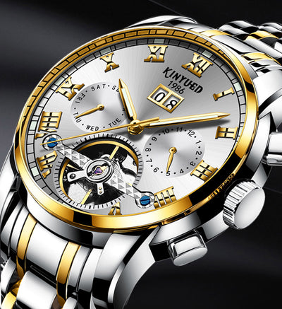 Reloj Mecánico de Acero Inoxidable Sólido - Image 13