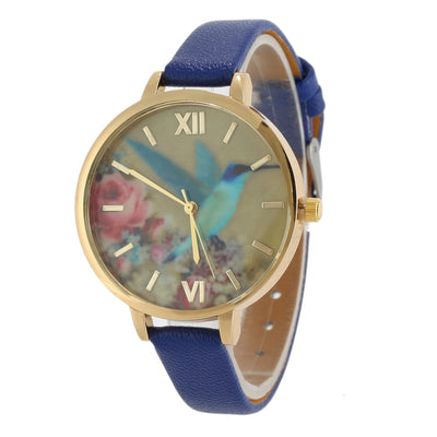 Reloj de Cuarzo para Mujer en Cuero Genuino - Image 2