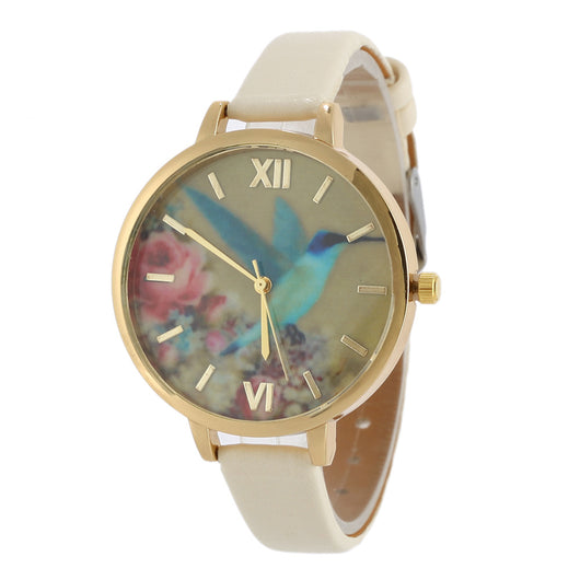 Reloj de Cuarzo para Mujer en Cuero Genuino - Image 5