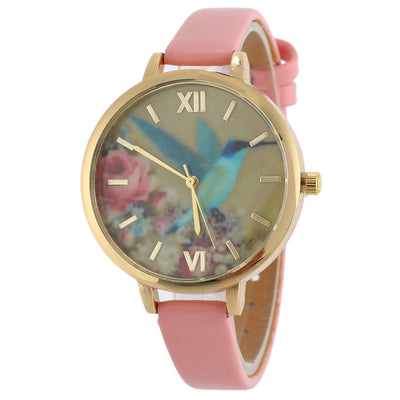 Reloj de Cuarzo para Mujer en Cuero Genuino - Image 8