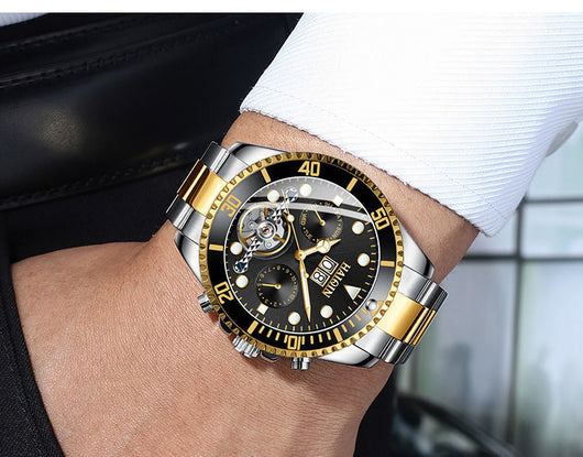 Reloj Mecánico Luminoso Resistente al Agua Multifuncional para Hombre - Image 5