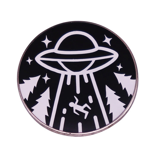 Broche Insignia Ovni Nave Alienígena Rayo Cósmico - Image 6