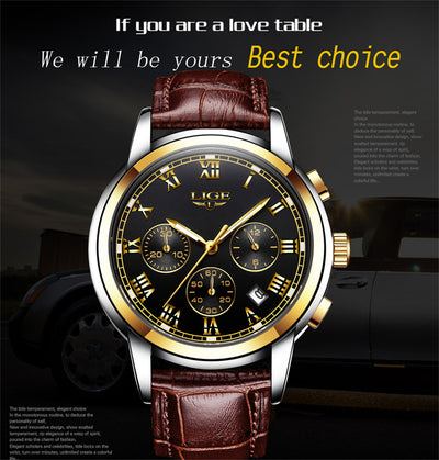 Reloj de Cuero para Hombre - Elegancia Casual - Image 14