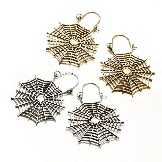 Aretes de Telaraña Calada - Image 9