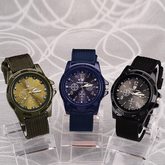 Reloj de Pulsera de Nylon con Tres Esferas - Cuarzo Precisión - Image 10