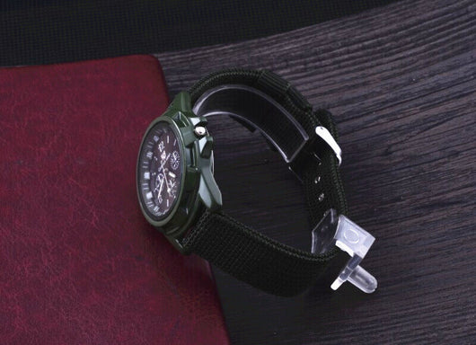 Reloj de Pulsera de Nylon con Tres Esferas - Cuarzo Precisión - Image 12