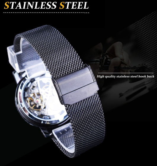 Reloj Mecánico Hueco para Hombre - Image 11