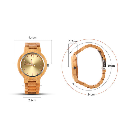 Reloj de Cuarzo con Caja de Madera - Image 10
