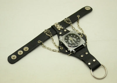 Reloj de Pulsera con Cinturón de Remaches Skull - Image 10