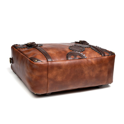 Bolso Medieval Retro de Gran Capacidad con Contraste de Colores - Image 17
