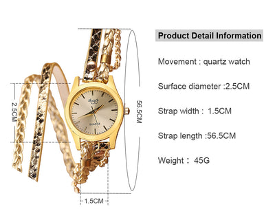 Reloj Pulsera Elegante con Mecanismo de Cuerda - Image 6