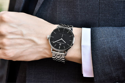 Reloj de Acero Bergani con Banda de Cuarzo - Image 12