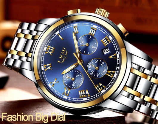 Reloj Deportivo Cronógrafo Tres Ojos Resistente al Agua - Image 14