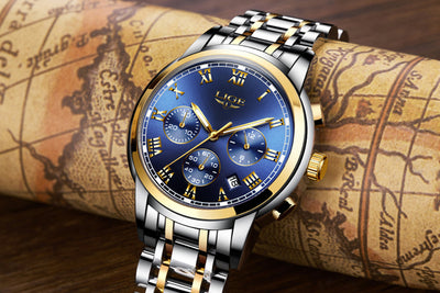Reloj Deportivo Cronógrafo Tres Ojos Resistente al Agua - Image 15